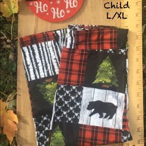 NEW in package Girls L/XL Woodsy Leggings